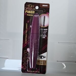 Believe Beauty High Drama Fiber Mascara - Brown